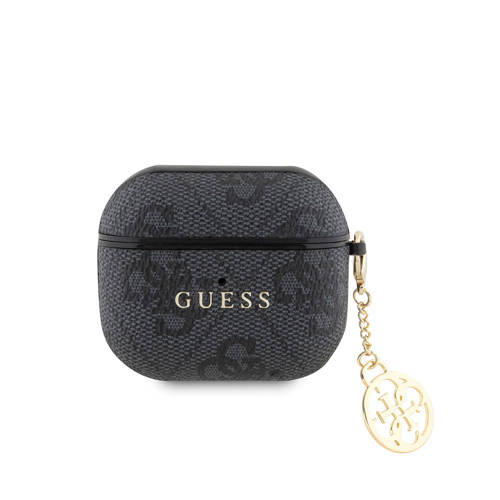 Guess Airpods 3.Nesil Orjinal Lisanslı PU Deri 4G Desenli 4G Sade Askılı Kılıf Guess Airpods 3.Nesil Orjinal Lisanslı PU Deri 4G Desenli 4G Sade Askılı Kılıf